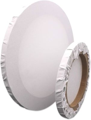 Customize Size Round Canvas Stretched Boards Pure Cotton For Beginners Painting