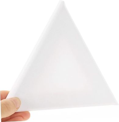 6 Pack Triangle Blank Stretched Canvas Board 15cm 100% Cotton stretched Canvases