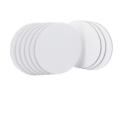 Personnaliser la taille Panneaux blancs de toile de coton Art Canvas Board Pour les débutants de peinture à l'huile